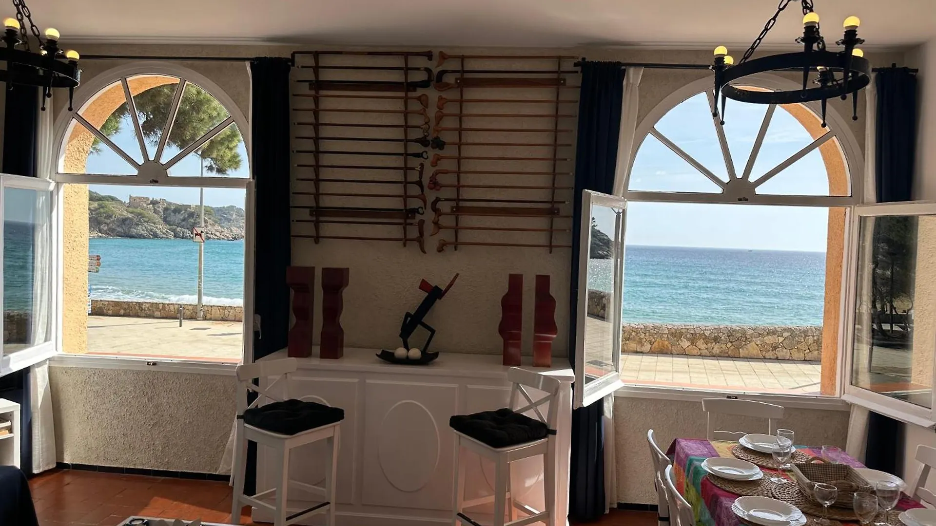Apartamento Con Jardin A 11 Metros De La Playa. B3. 팔라모스 0*,  스페인