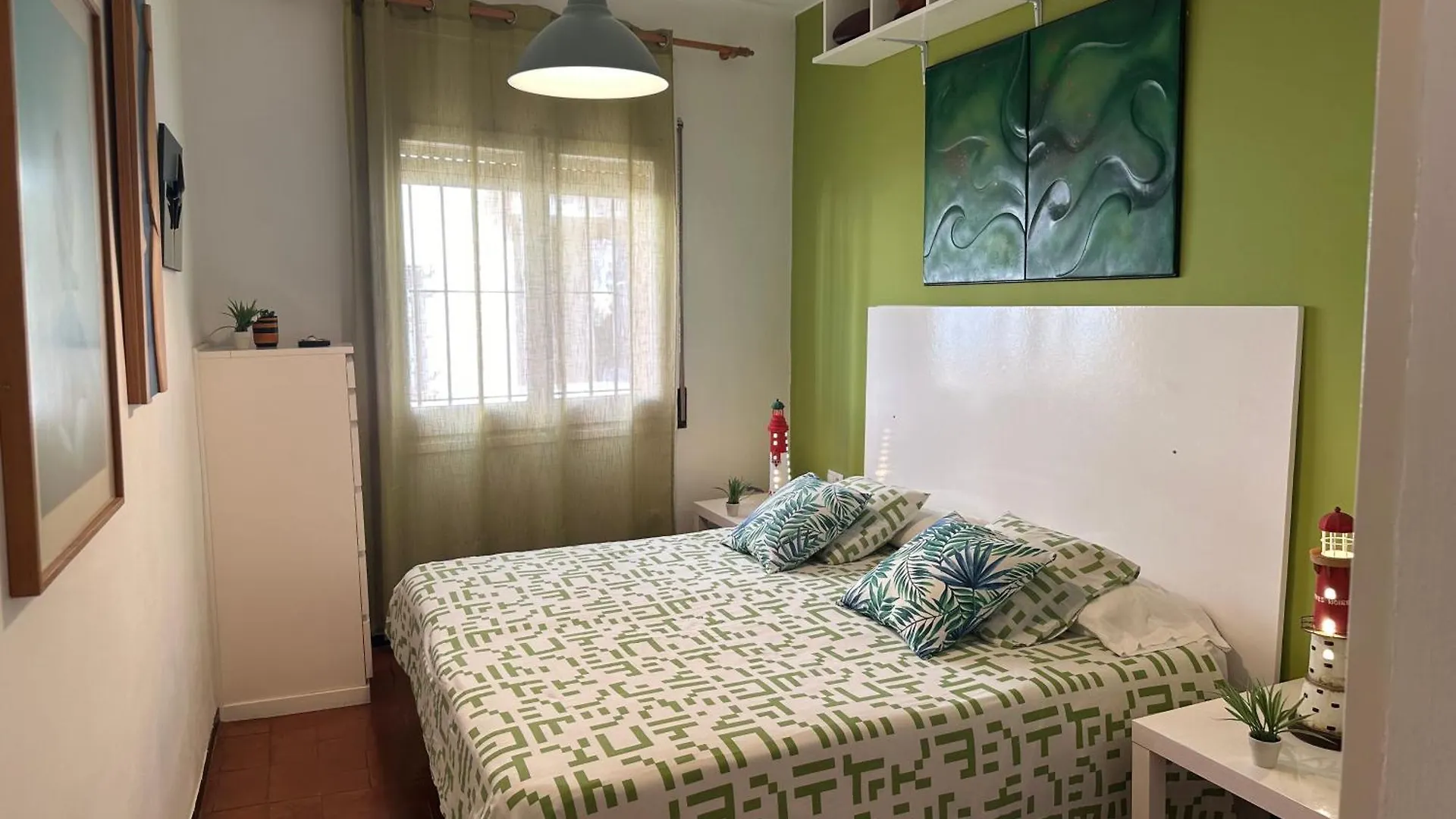 아파트 Apartamento Con Jardin A 11 Metros De La Playa. B3. 팔라모스 스페인