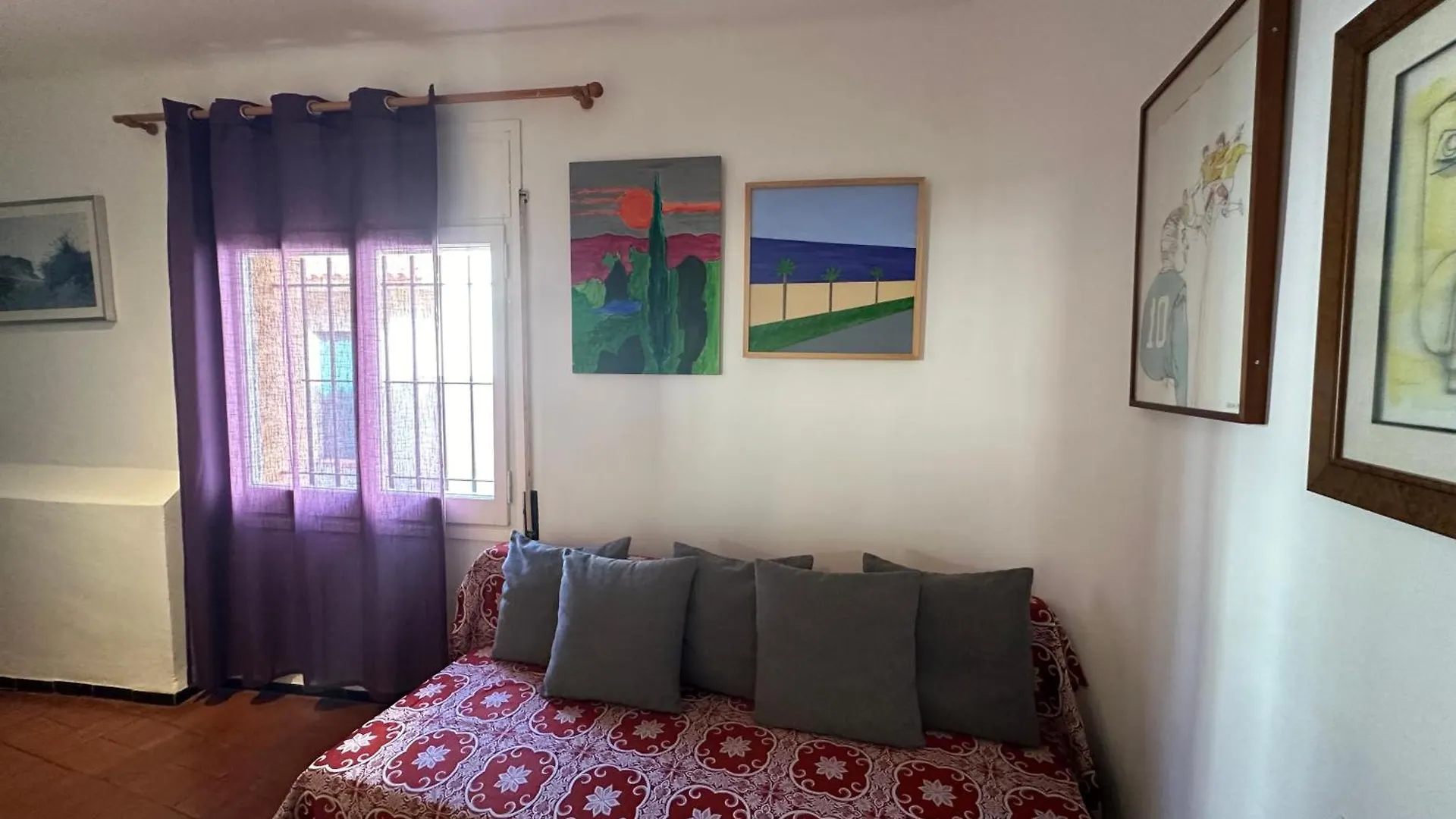 Apartamento Con Jardin A 11 Metros De La Playa. B3. 팔라모스 아파트
